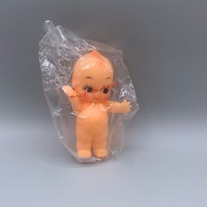 Vintage Soft Vinyl Kewpie Doll 4 1/2”